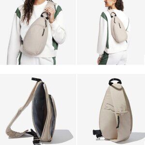 PUMA Myriad Sling Bag Crossbody in Light Beige